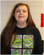 Destiny Thompson was named November Student of the Month.