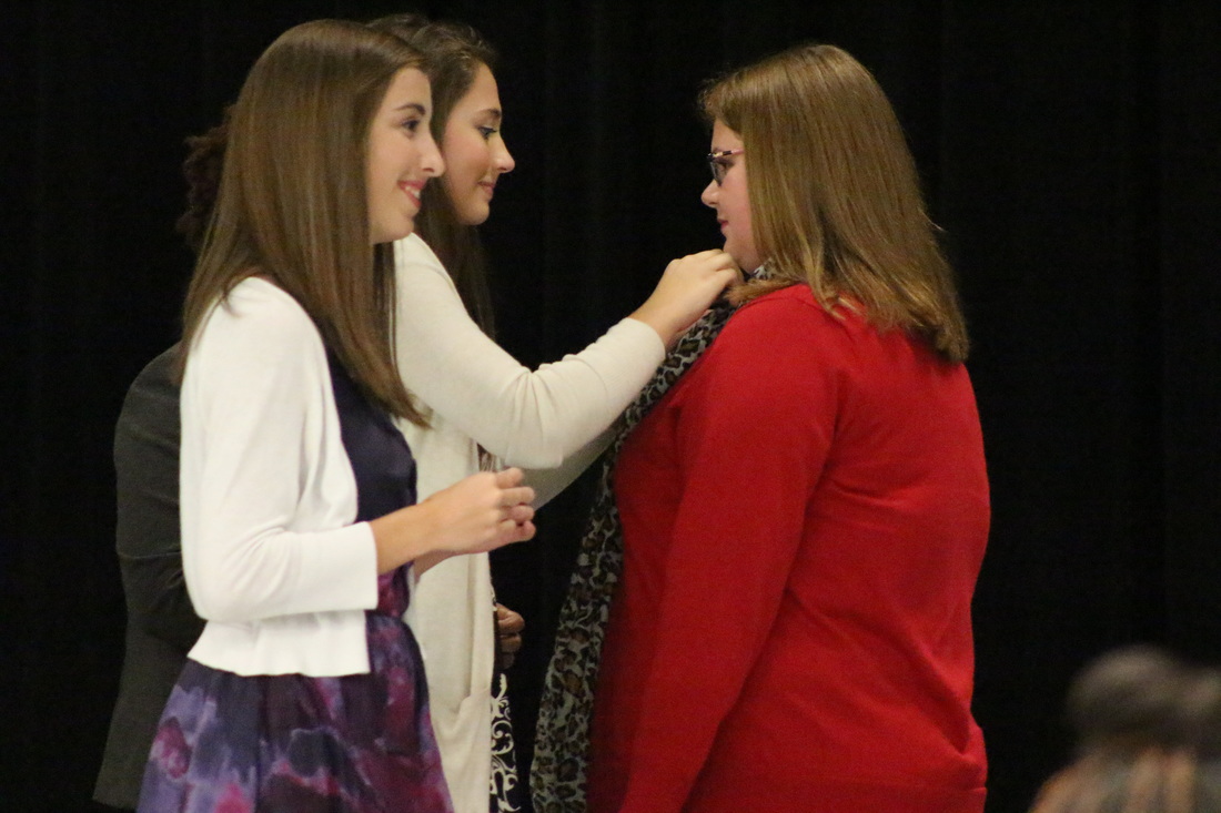 The CHHS chapter of Beta formally inducted new members on October 25 under the direction of sponsor Ms. Cynthia Stanley, President Madison Brandon, Vice President Savannah Steen, Treasurer Morgan Atkins, Secretary Stephen Shol. and Reporter Amber Terry.