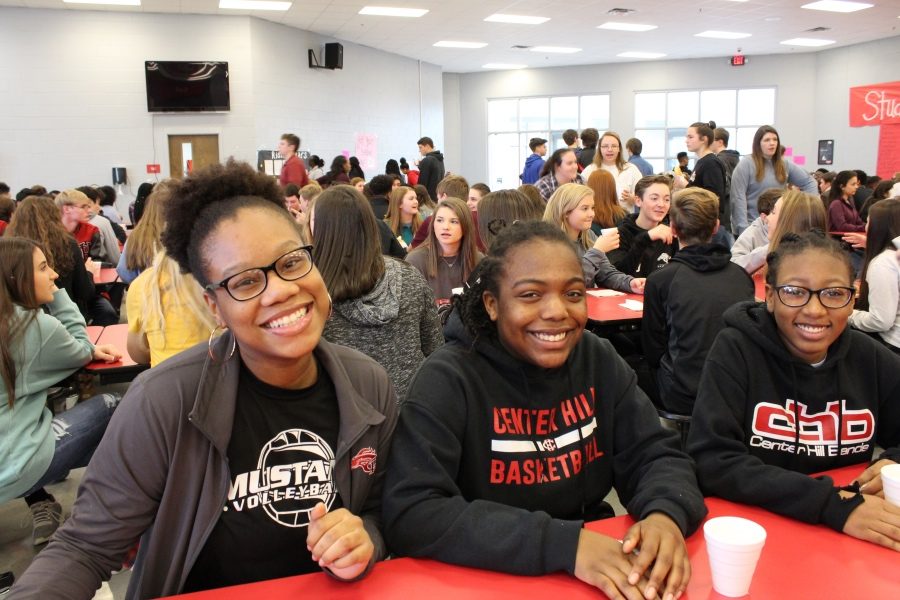 More than half of the CHHS student body was treated to breakfast Jan. 25 for making the second nine weeks Honor Roll.