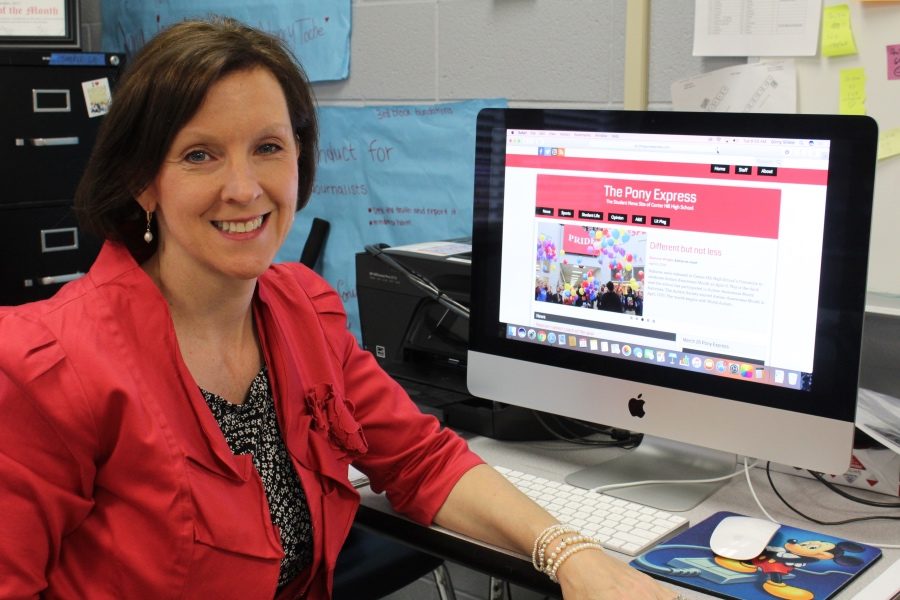 When Ginny Shikle became co-adviser of The Pony Express student newspaper at Center Hill High School, one of her goals was to establish a larger online presence. The papers website is chhsponyexpress.com.