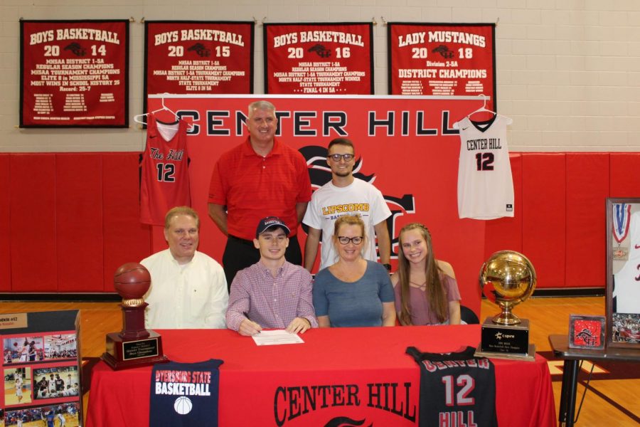 Cameron Goodwin signed his national letter of intent to play basketball with Dyersburg State Community College June 9.