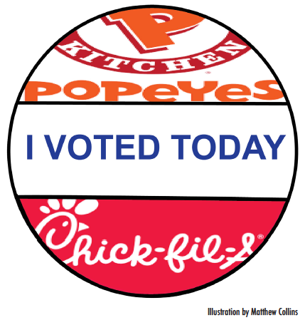 Feathers were flying in August during the Chicken Sandwich War, when Chick-fil-A and Popeyes each bragged about having the best chicken sandwich. In a Twitter survey conducted by The Pony Express, Chick-fil-A received 81 percent of the vote compared to Popeyes 19 percent.