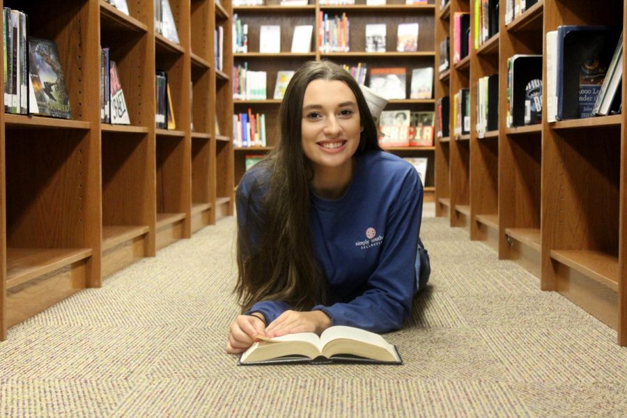 Megan Weigel was diagnosed with dyslexia when she was in the third grade. “I like the challenge of working hard when it comes to dyslexia,” she said. “When I achieve my goal, it makes me feel better, because I pushed myself.”
