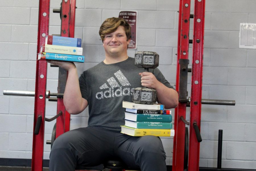 His 30 on the ACT and 5.0 GPA prove athlete David DuVall is more than sports. “The stereotype ‘dumb jock’ has always kinda been at the back of my mind, but I try my best to not let it define who I am,” the senior said.