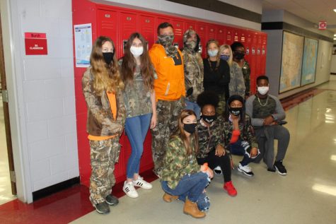 Slideshow: Homecoming Camo Day & Bullying Prevention Unity Day, 10-21-2020