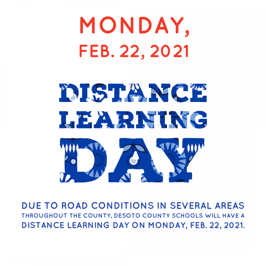 Distance Learning Day, Monday, 2-22-2021