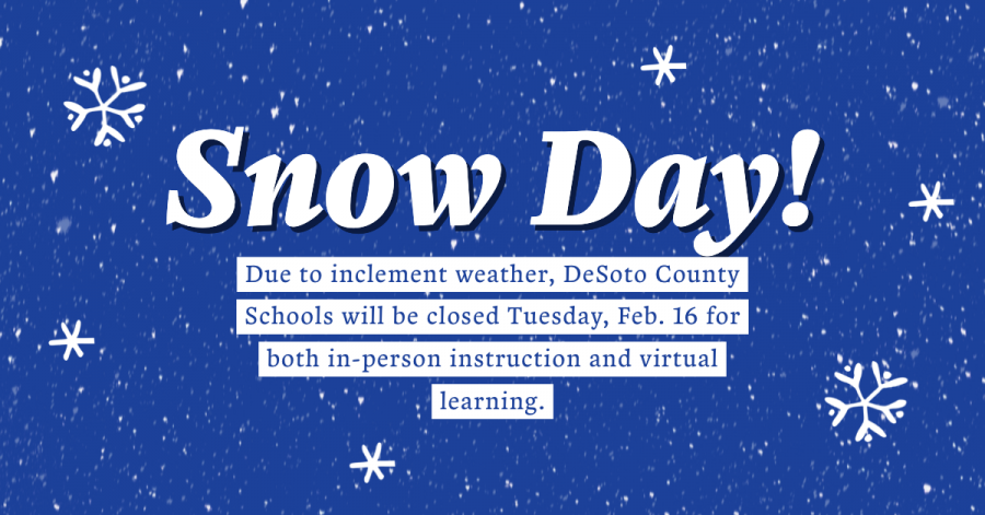 No school Tuesday, 2-16-2021