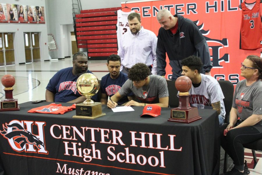 Slideshow: Zandon Haralson signs to play basketball for Northwest, 3-10-21