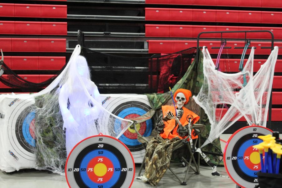 The winning trunk for CHHS Student Councils annual trunk or treat, Archery.