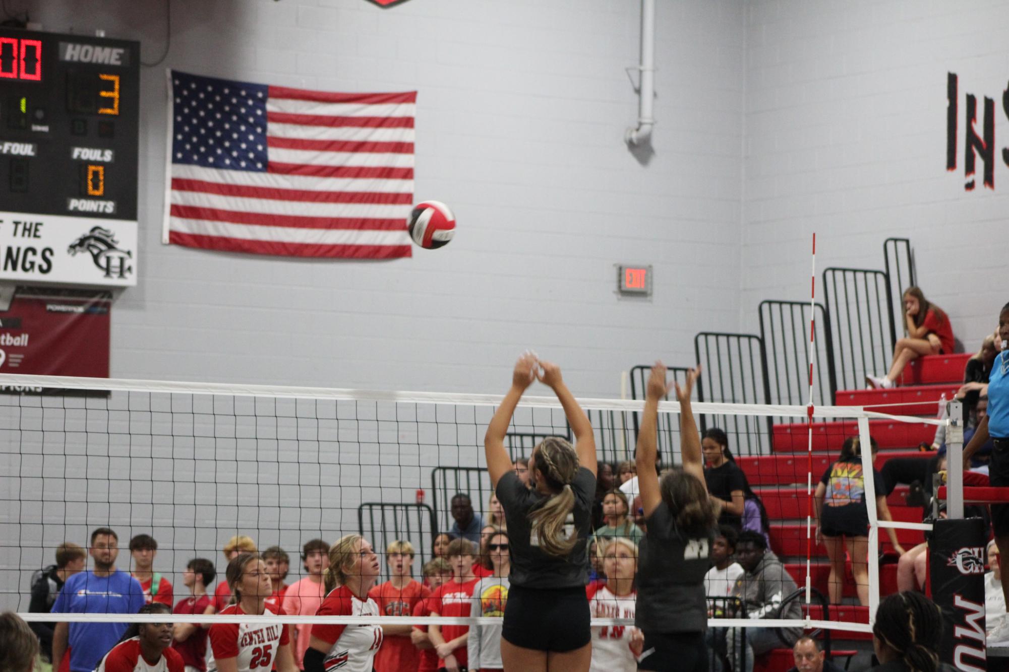 The+CHHS+Volleyball+team+had+their+second+loss+of+the+23-24+season+last+Thursday%2C+August+10th%2C+when+they+competed+against+Lafayette+High+School.