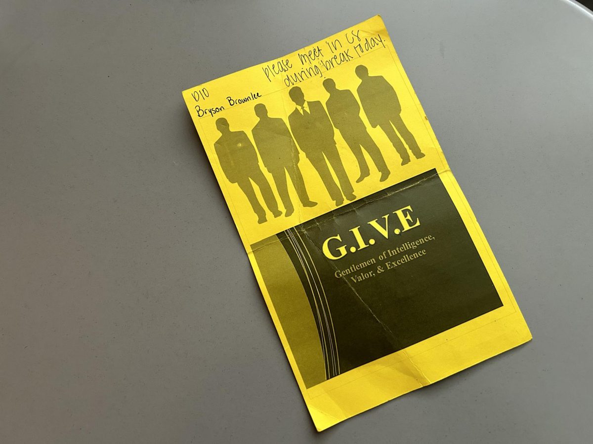 New G.I.V.E. club hopes to bring counsel and enrichment to young men at the Hill.