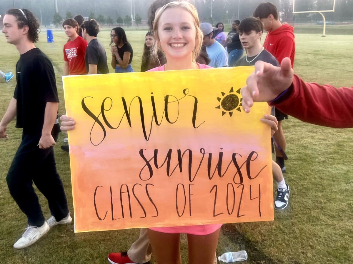 On Friday, Center Hill High School’s class of 2024 gathered around the football practice field to kick off their first senior event of the year.