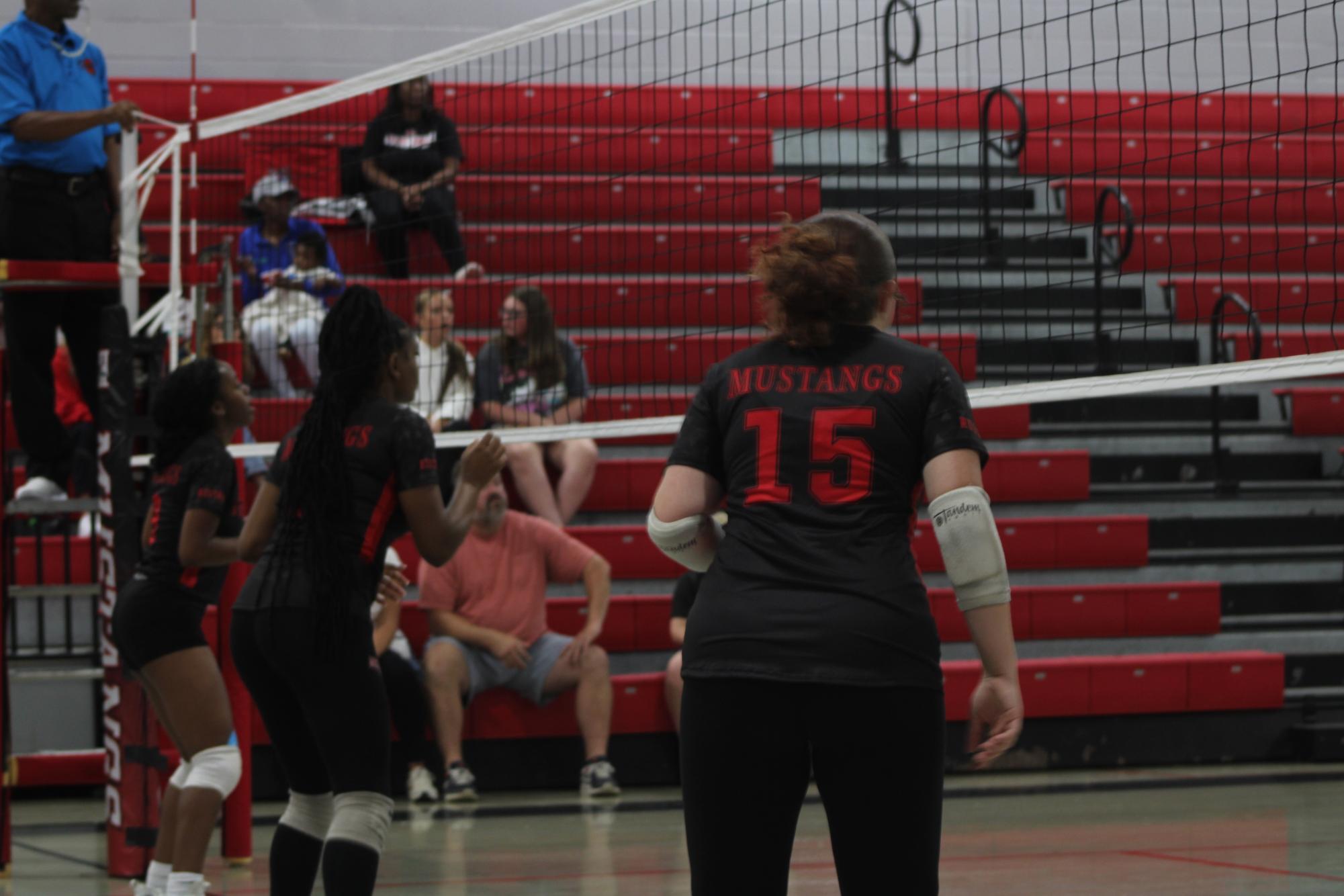 Volleyball falls to Hernando in 1st home game of season.