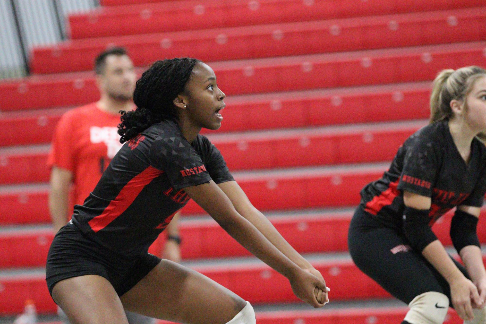 Volleyball falls to Hernando in 1st home game of season.