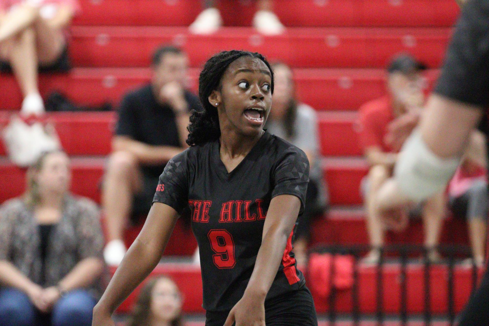 Volleyball falls to Hernando in 1st home game of season.