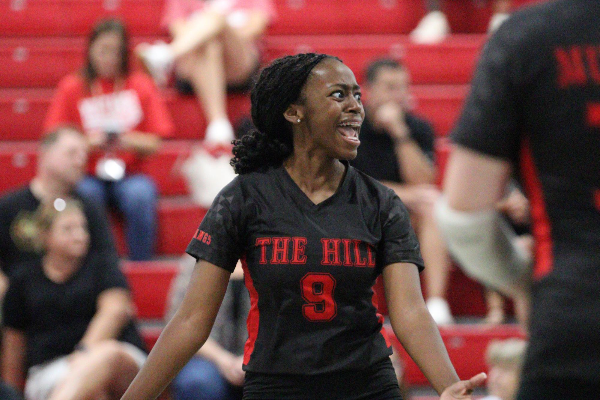 Volleyball falls to Hernando in 1st home game of season.