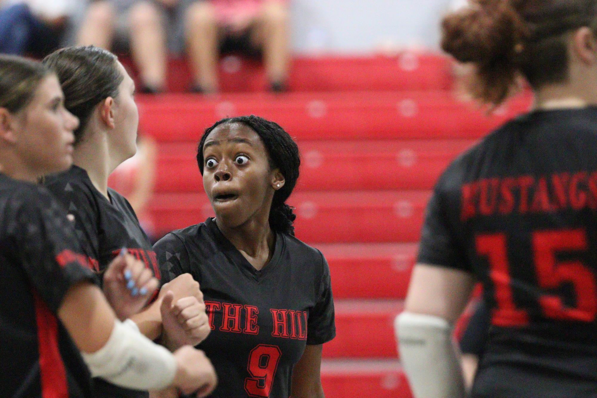 Volleyball falls to Hernando in 1st home game of season.