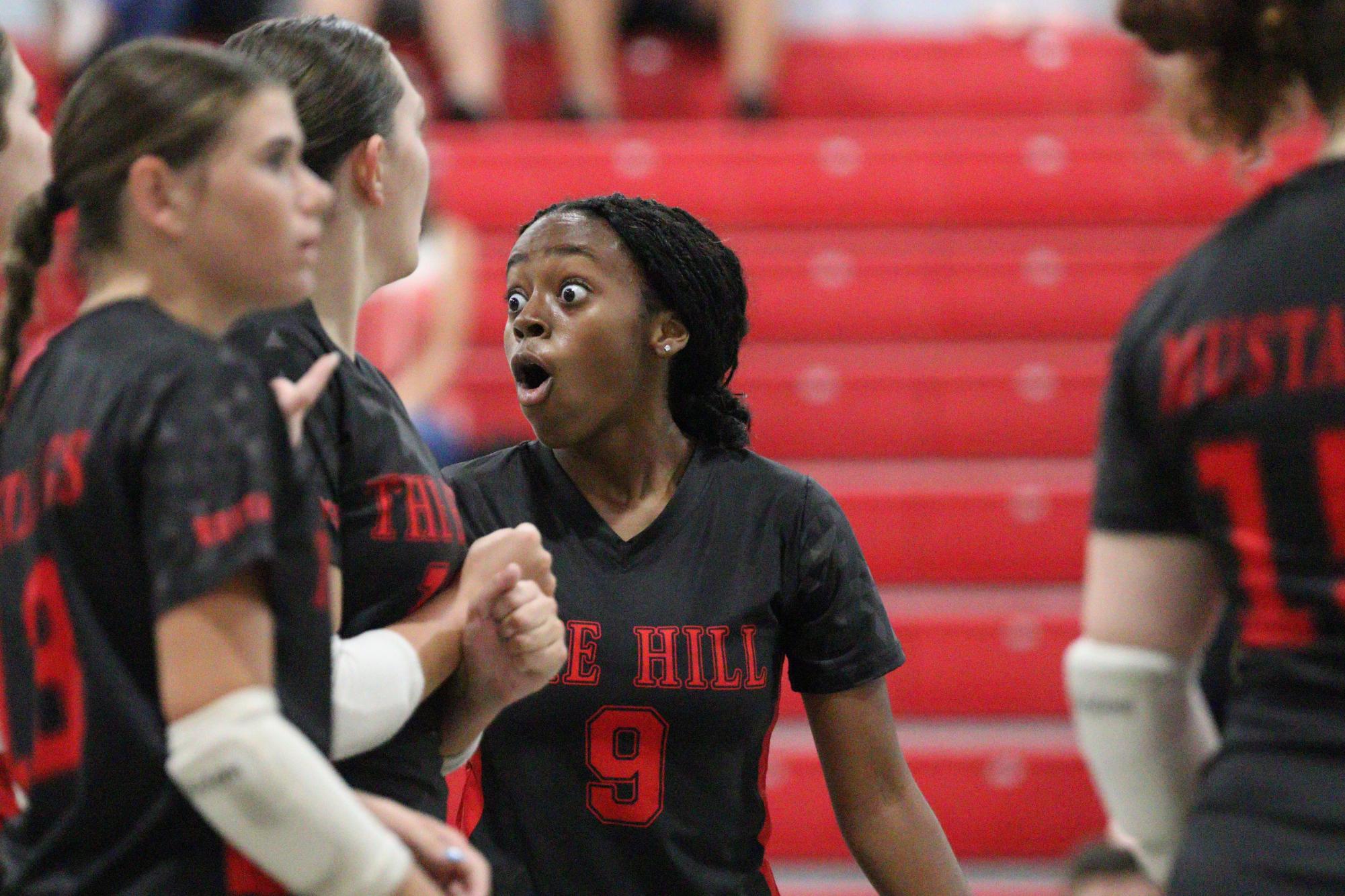 Volleyball falls to Hernando in 1st home game of season.