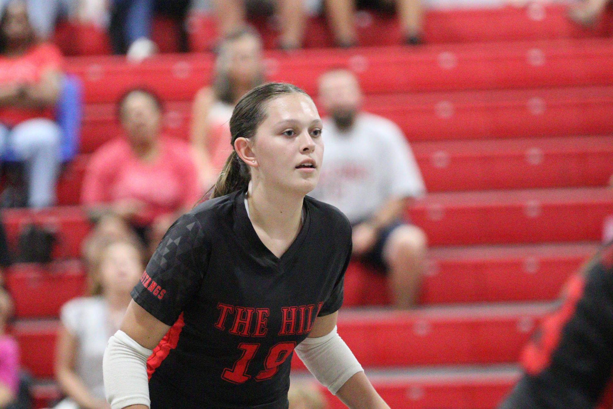 Volleyball falls to Hernando in 1st home game of season.