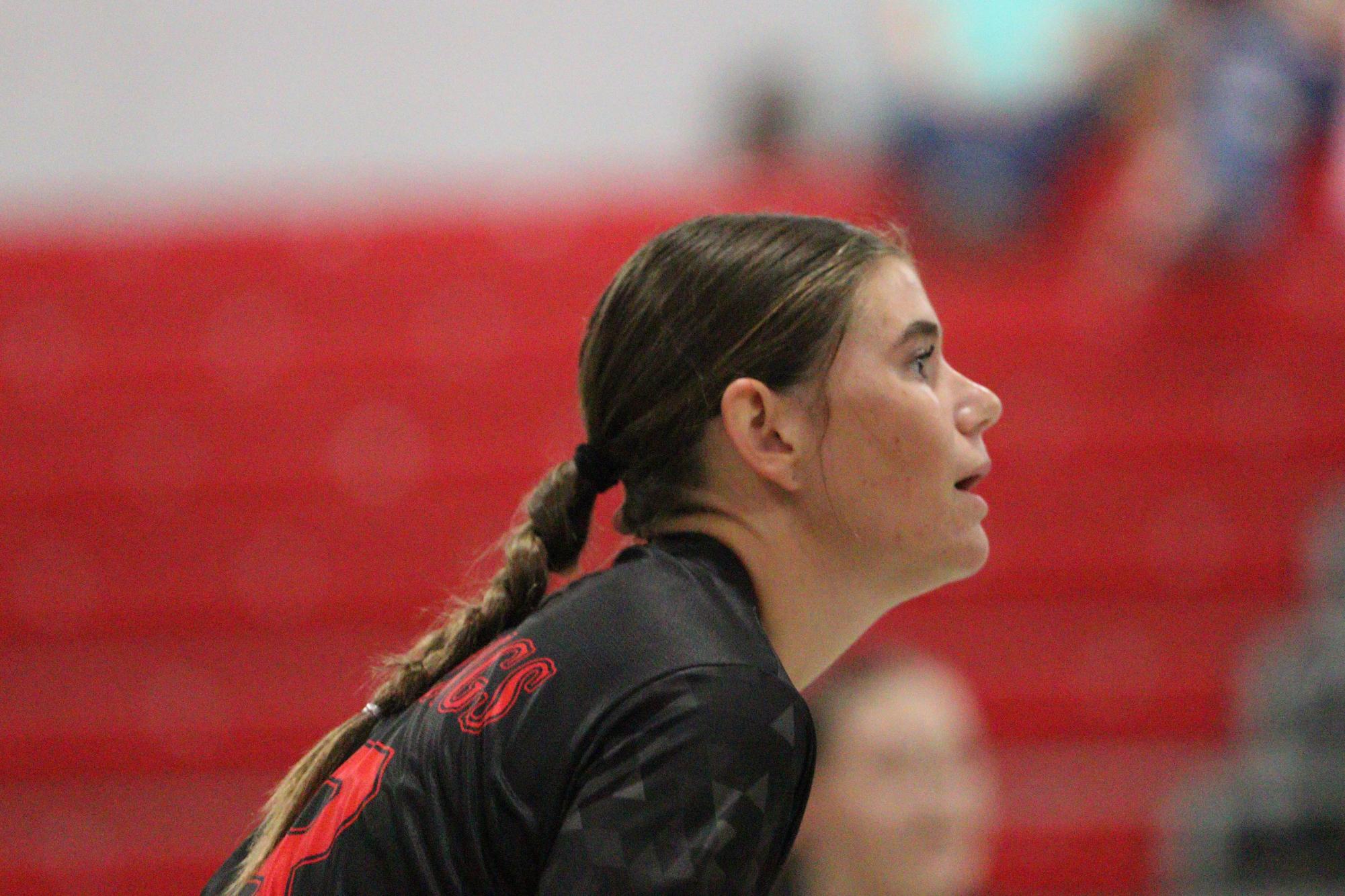 Volleyball falls to Hernando in 1st home game of season.