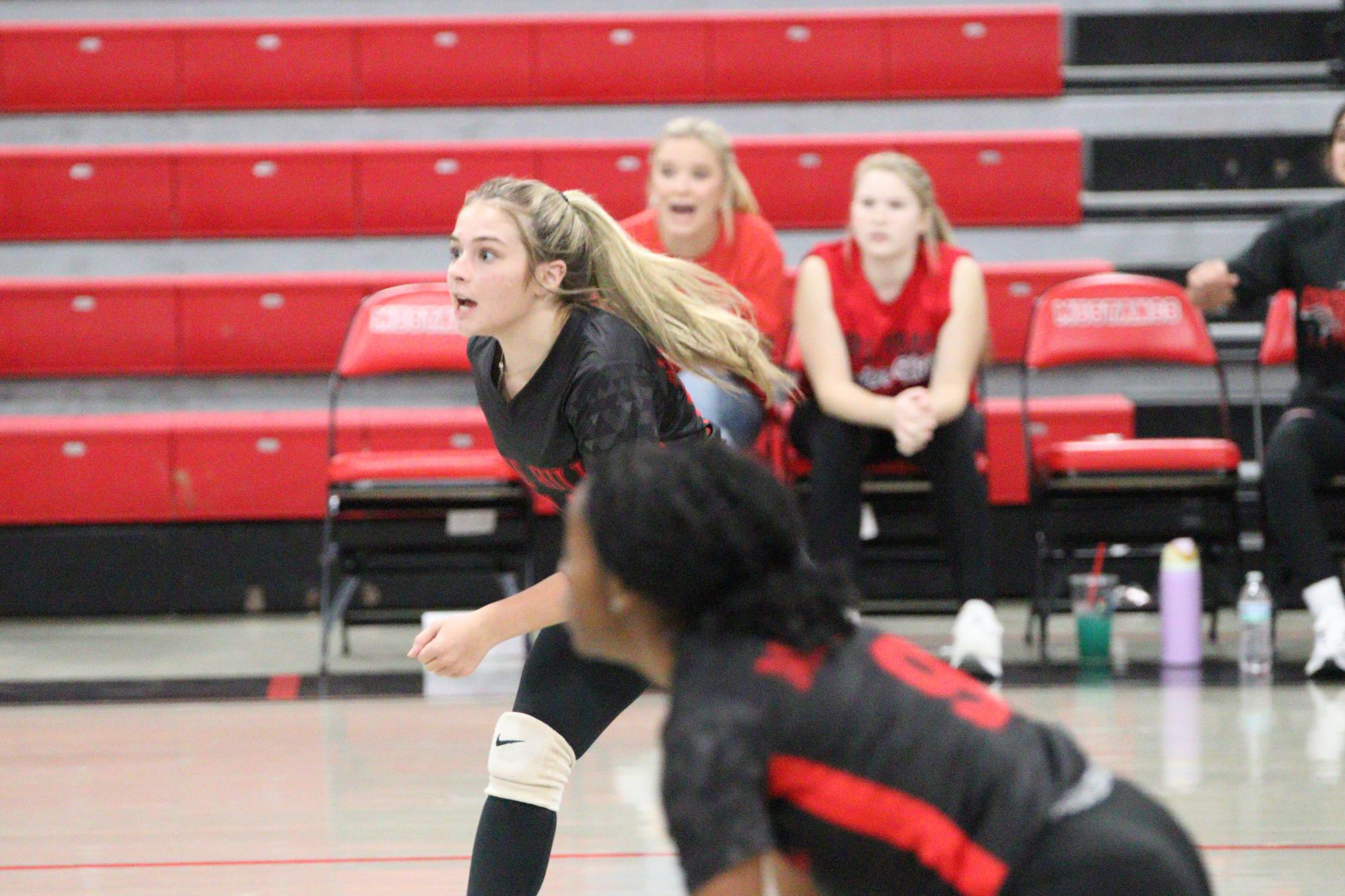 Volleyball falls to Hernando in 1st home game of season.