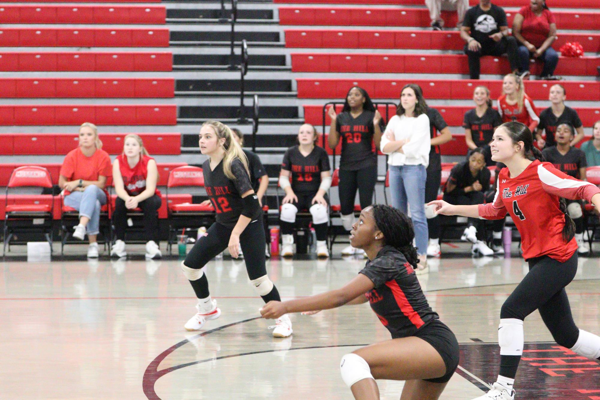 Volleyball falls to Hernando in 1st home game of season.