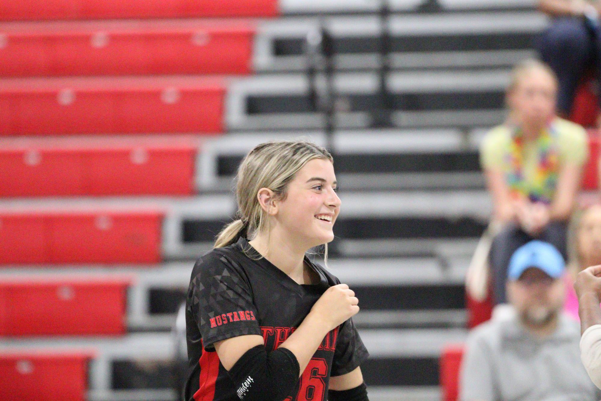 Volleyball falls to Hernando in 1st home game of season.