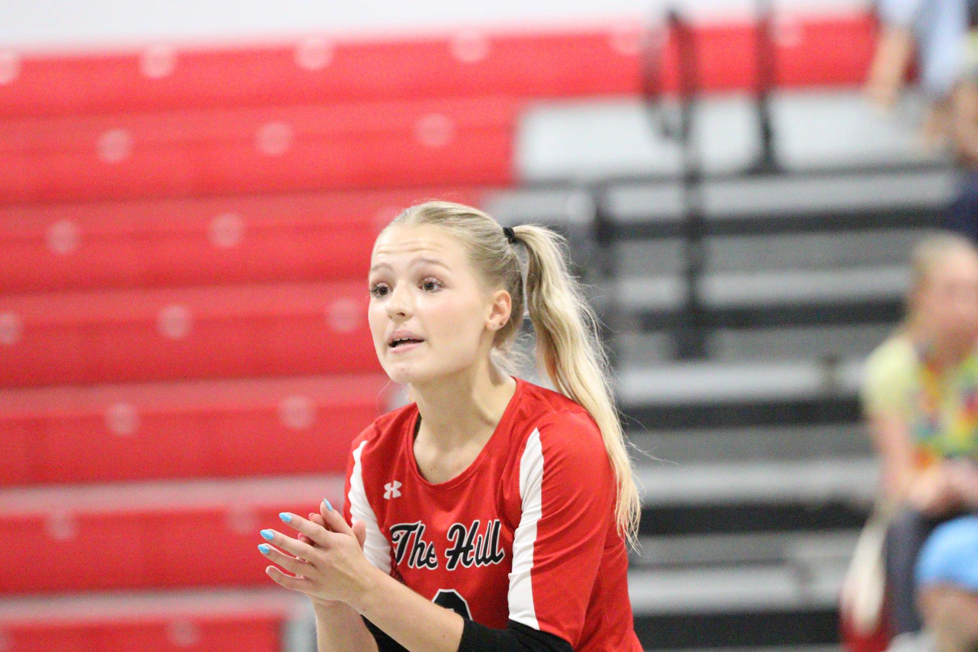 Volleyball falls to Hernando in 1st home game of season.