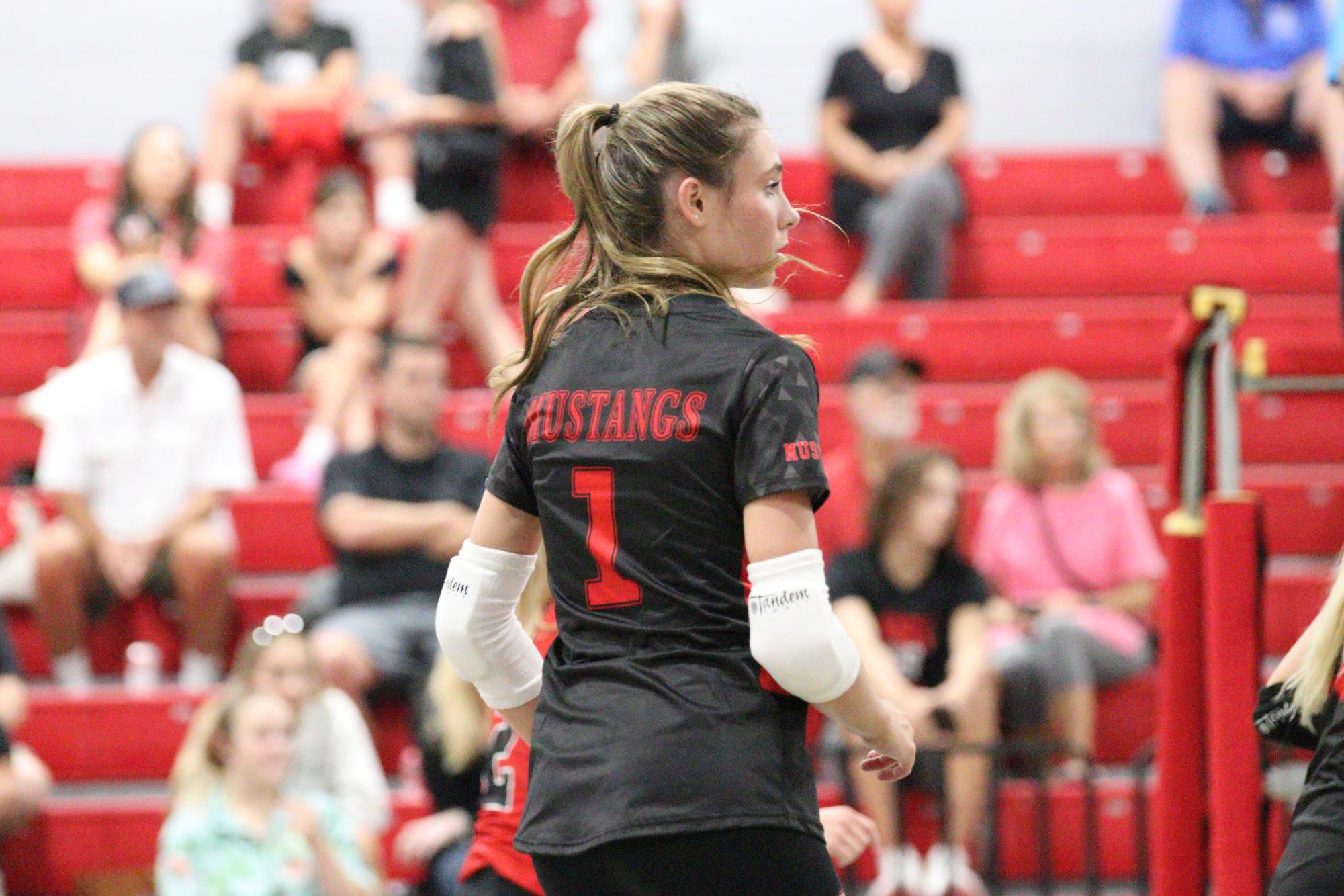 Volleyball falls to Hernando in 1st home game of season.