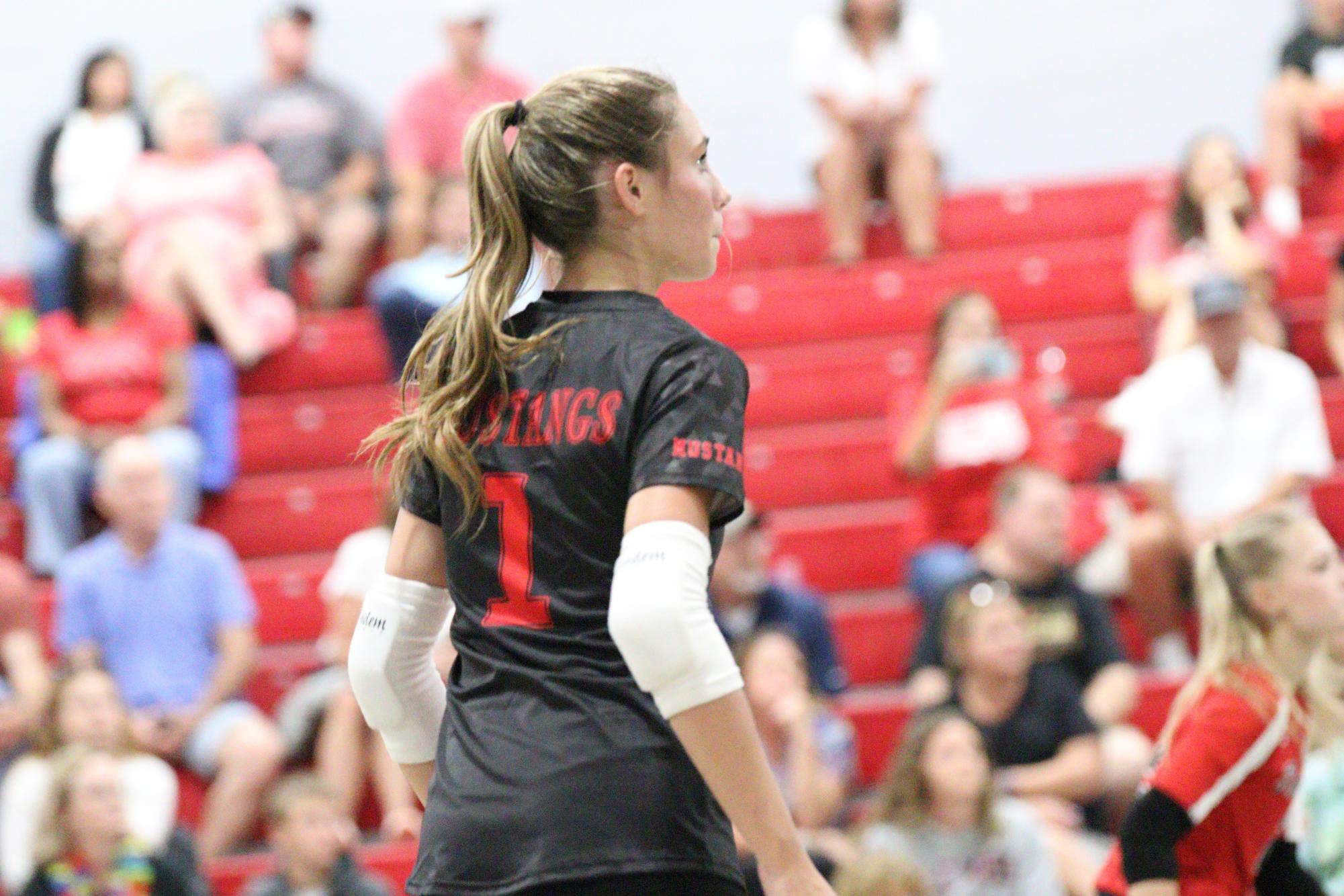 Volleyball falls to Hernando in 1st home game of season.