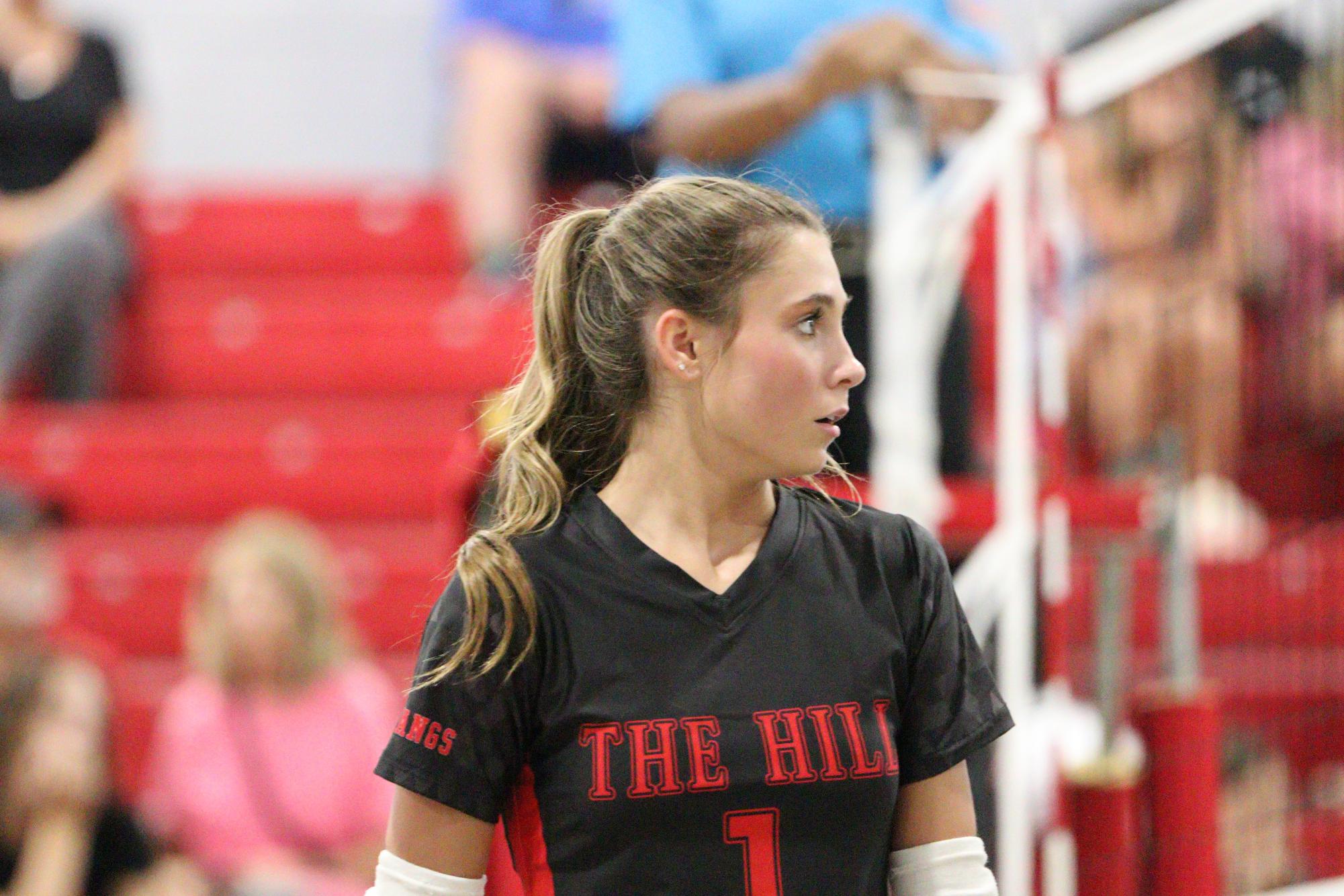 Volleyball falls to Hernando in 1st home game of season.