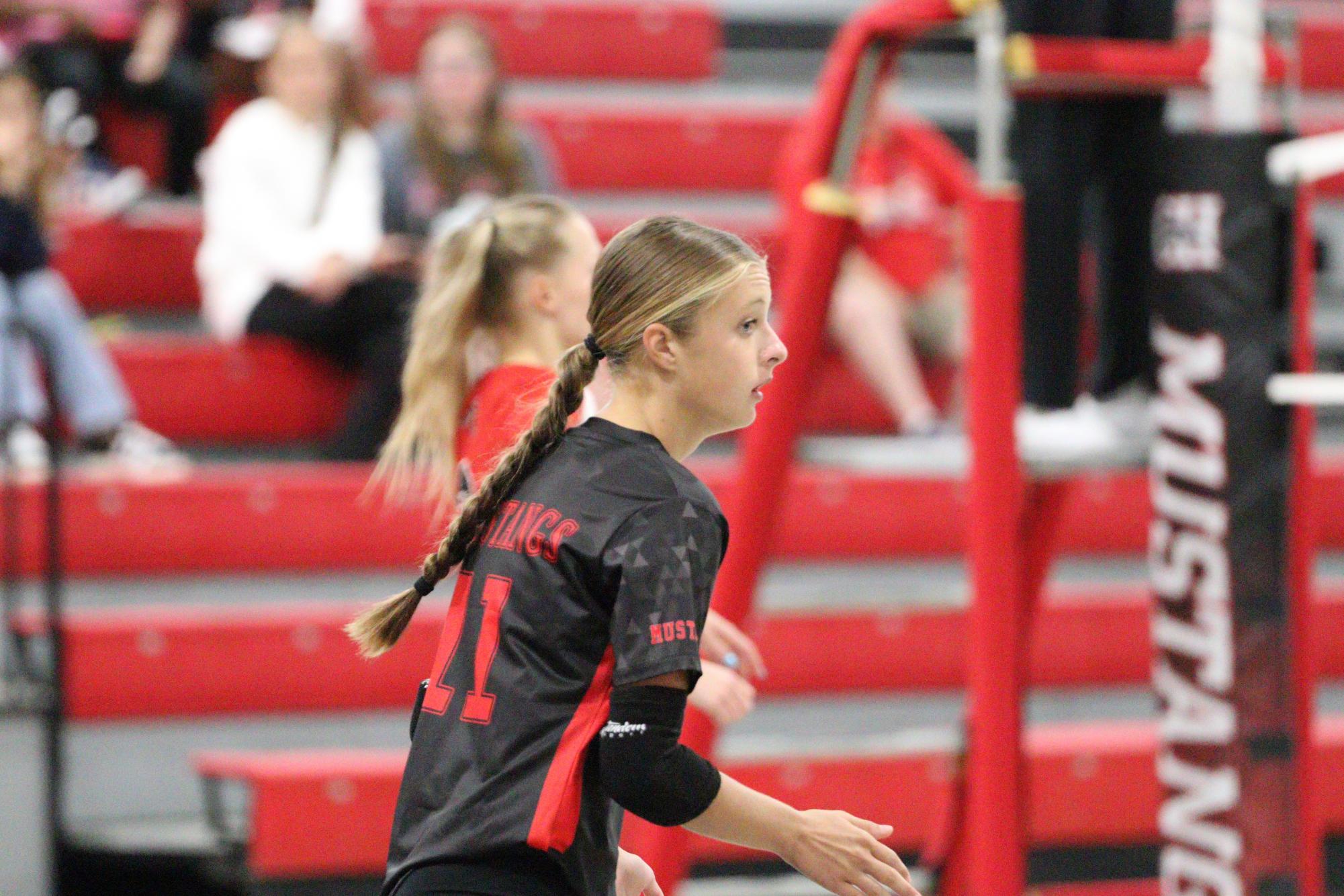 Volleyball falls to Hernando in 1st home game of season.