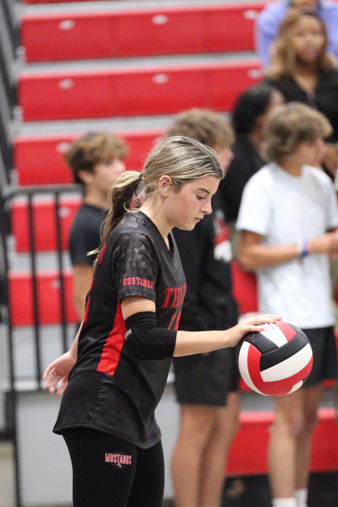 Volleyball falls to Hernando in 1st home game of season.