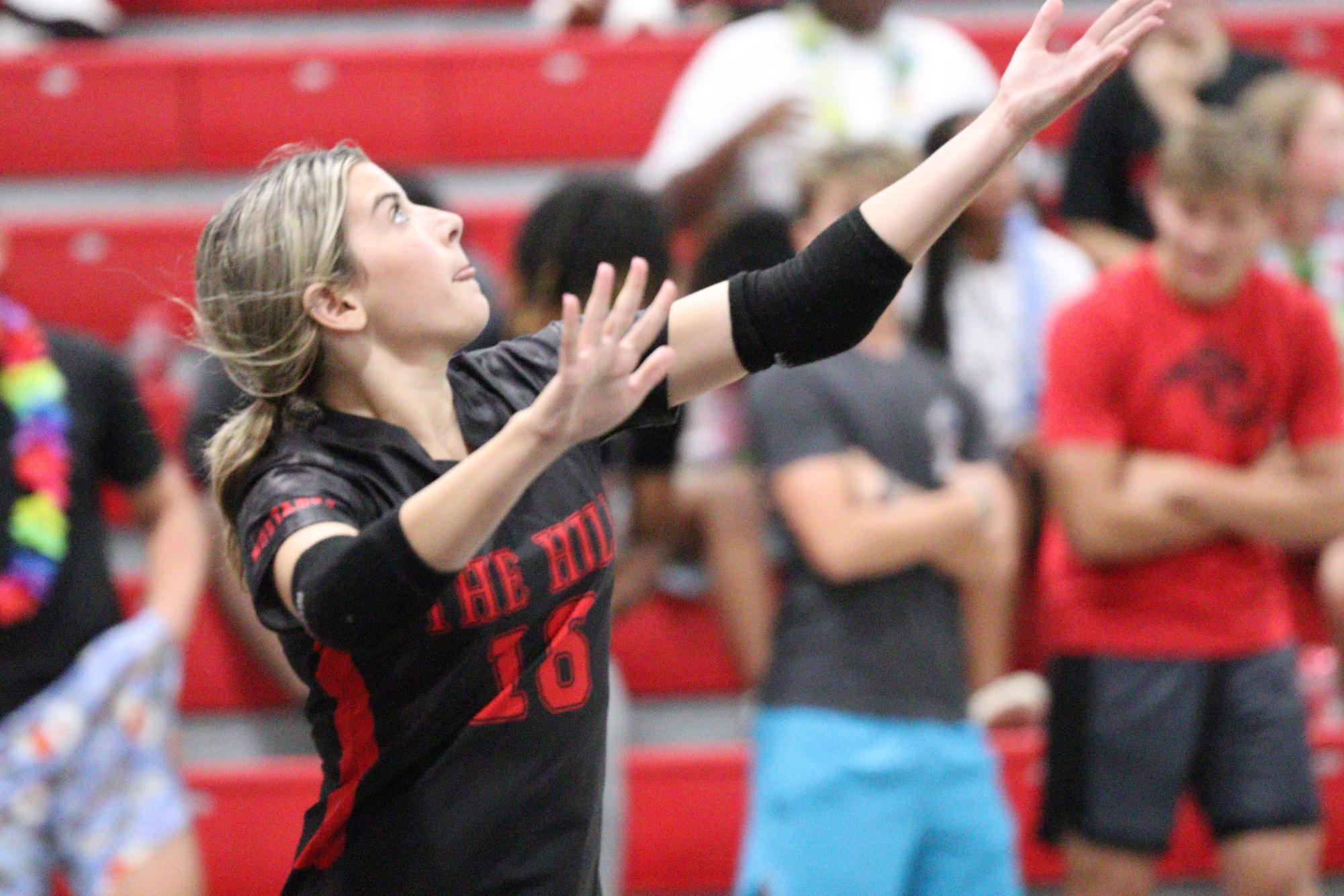 Volleyball falls to Hernando in 1st home game of season.