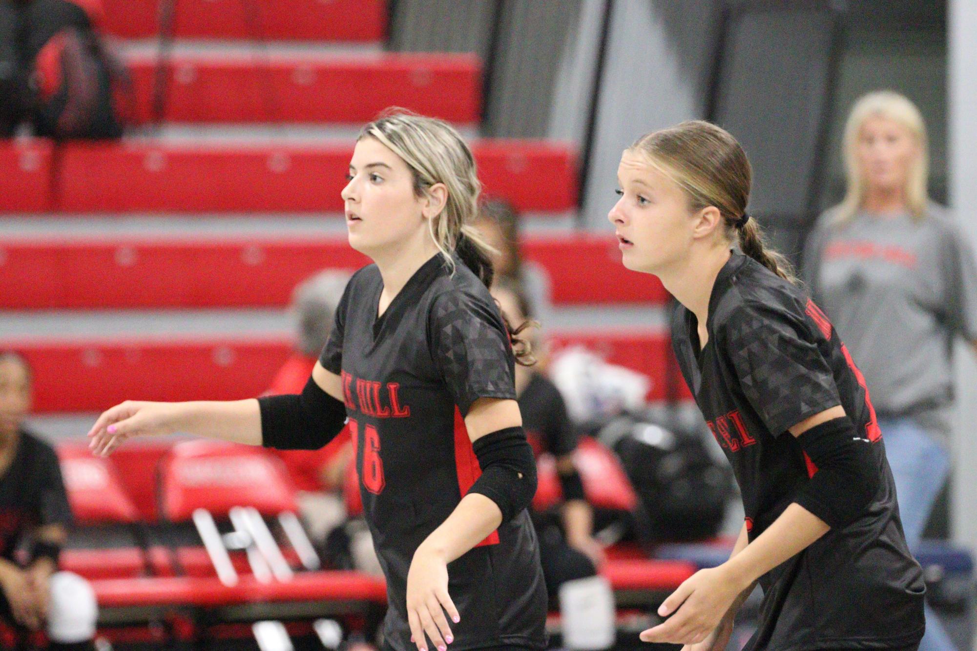 Volleyball falls to Hernando in 1st home game of season.