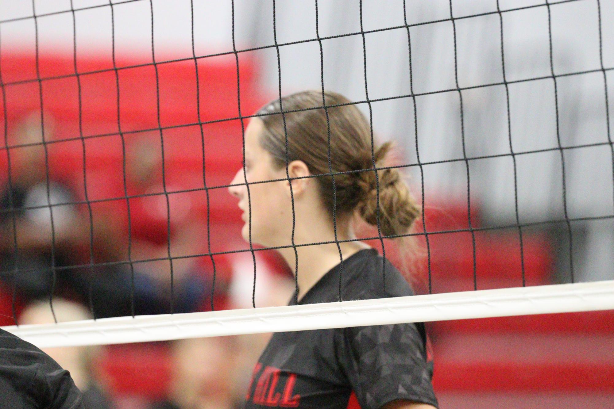 Volleyball falls to Hernando in 1st home game of season.