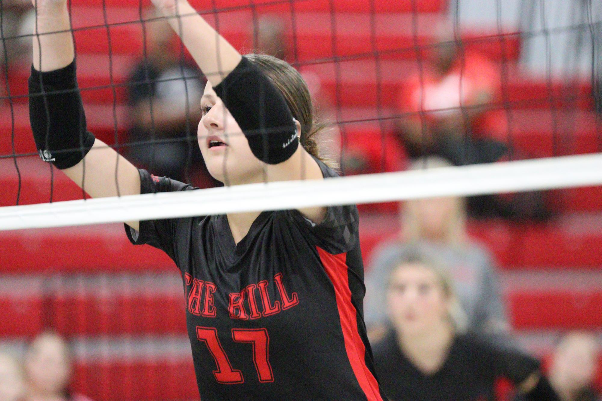 Volleyball falls to Hernando in 1st home game of season.