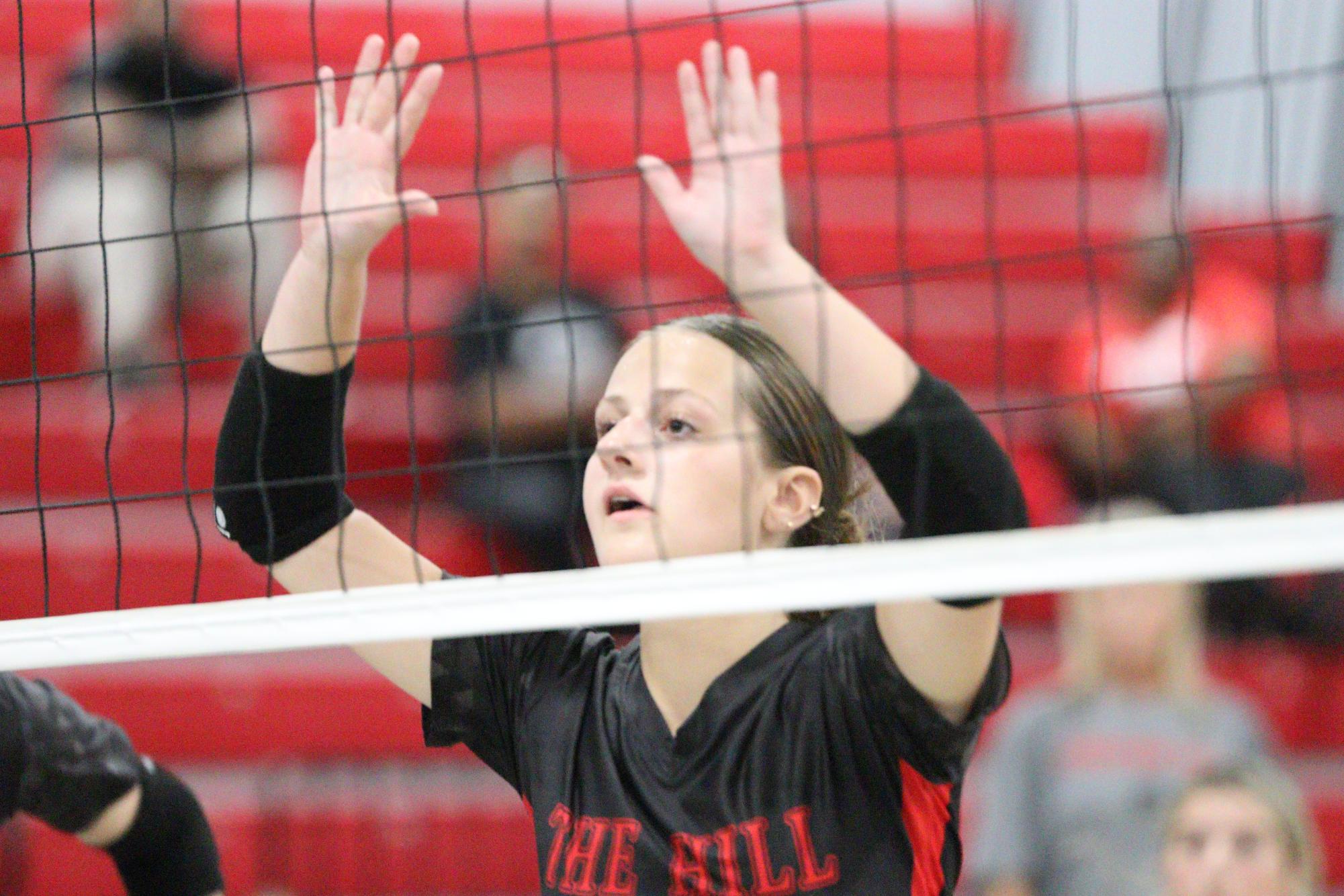 Volleyball falls to Hernando in 1st home game of season.