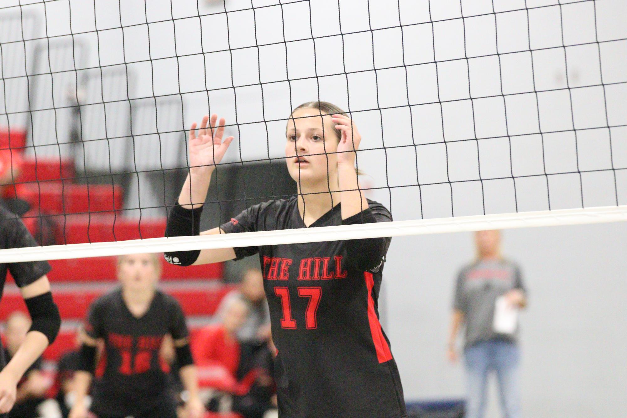 Volleyball falls to Hernando in 1st home game of season.