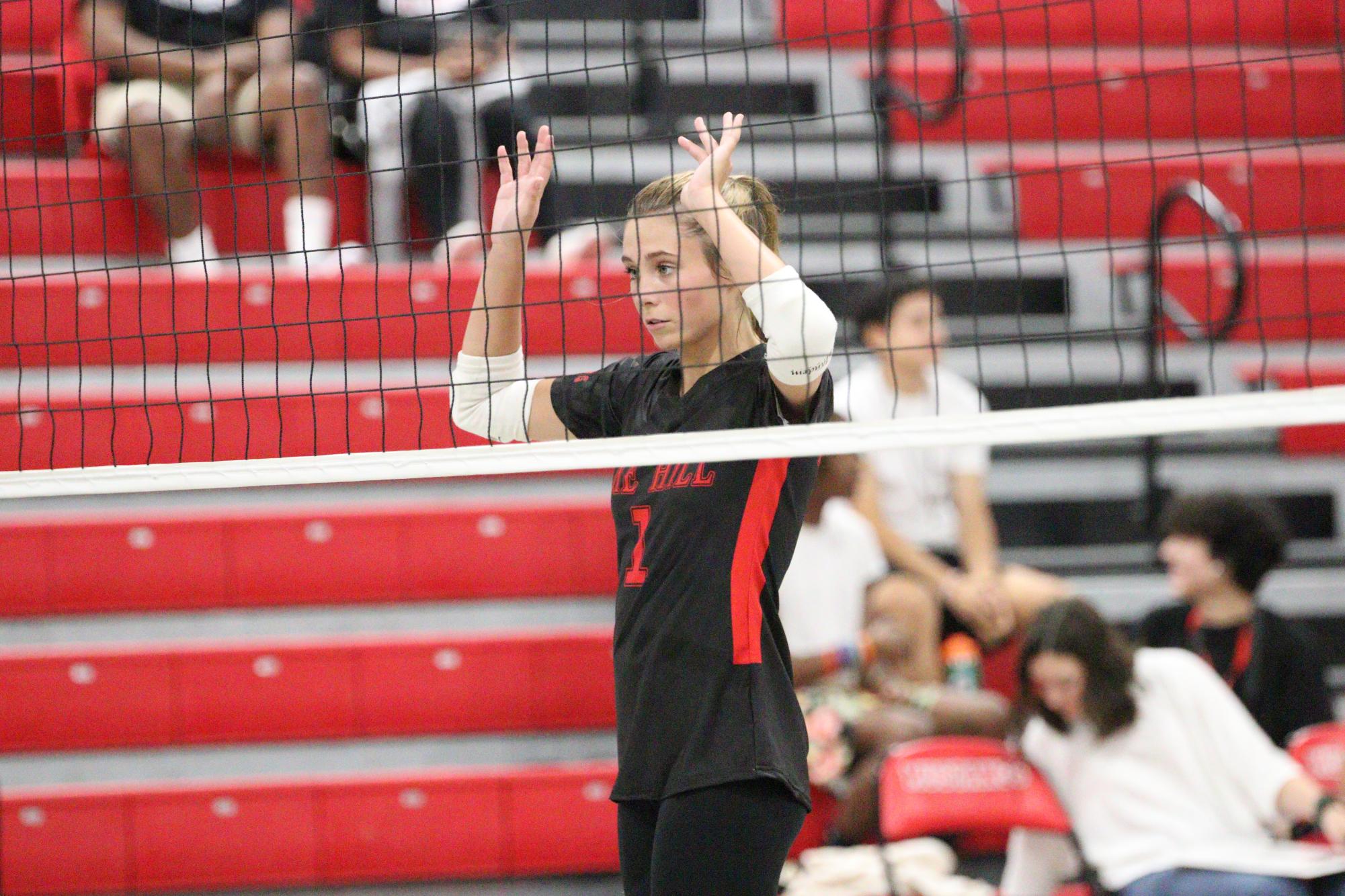 Volleyball falls to Hernando in 1st home game of season.