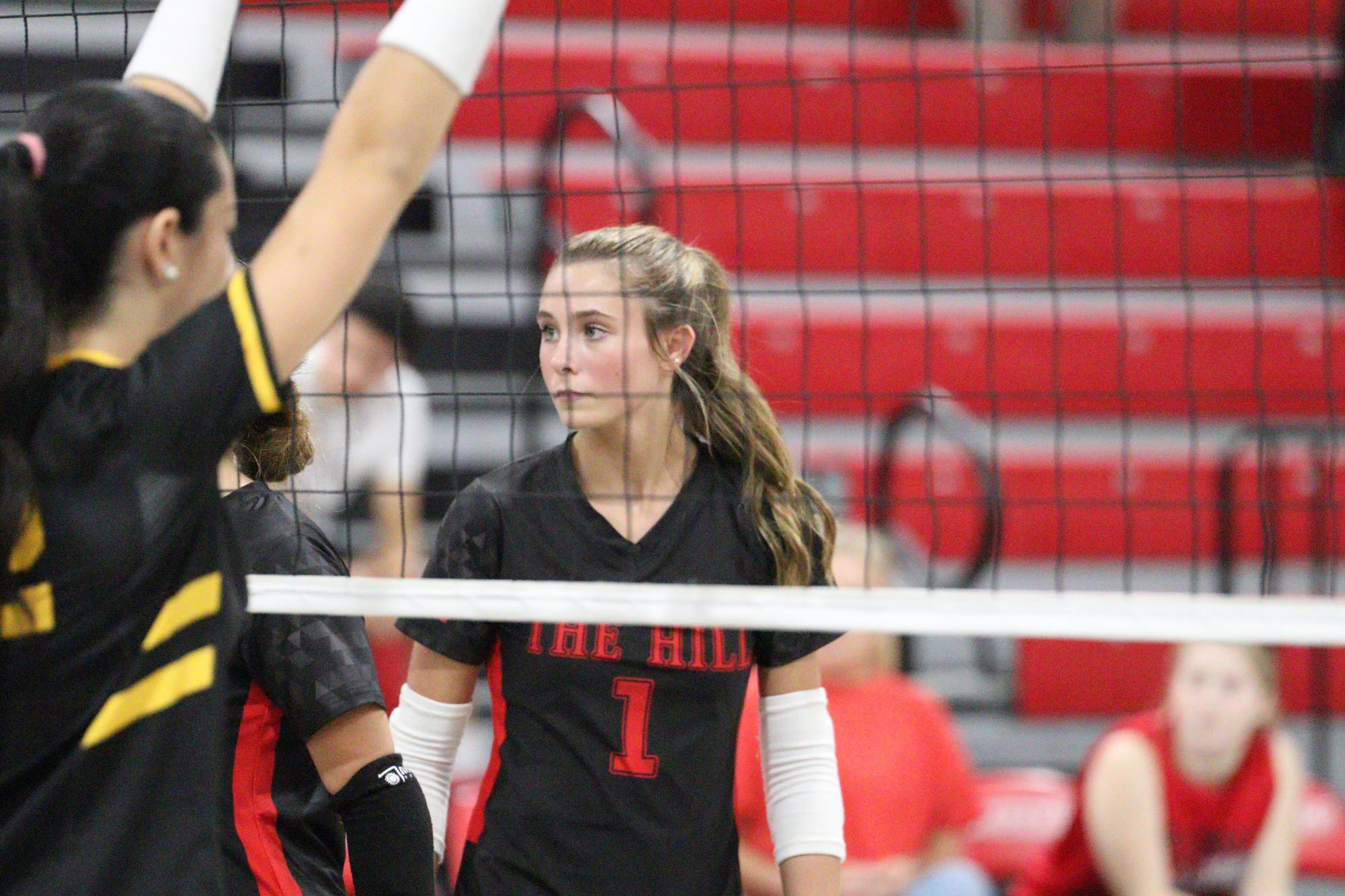 Volleyball falls to Hernando in 1st home game of season.