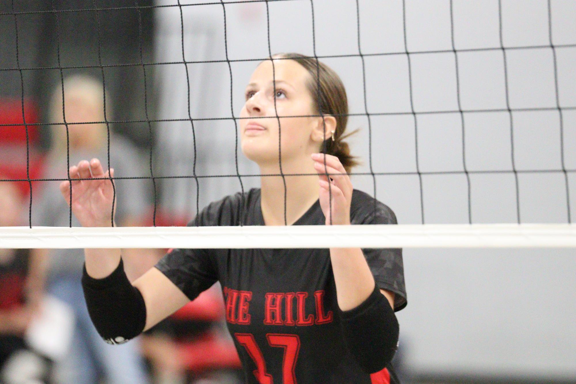 Volleyball falls to Hernando in 1st home game of season.