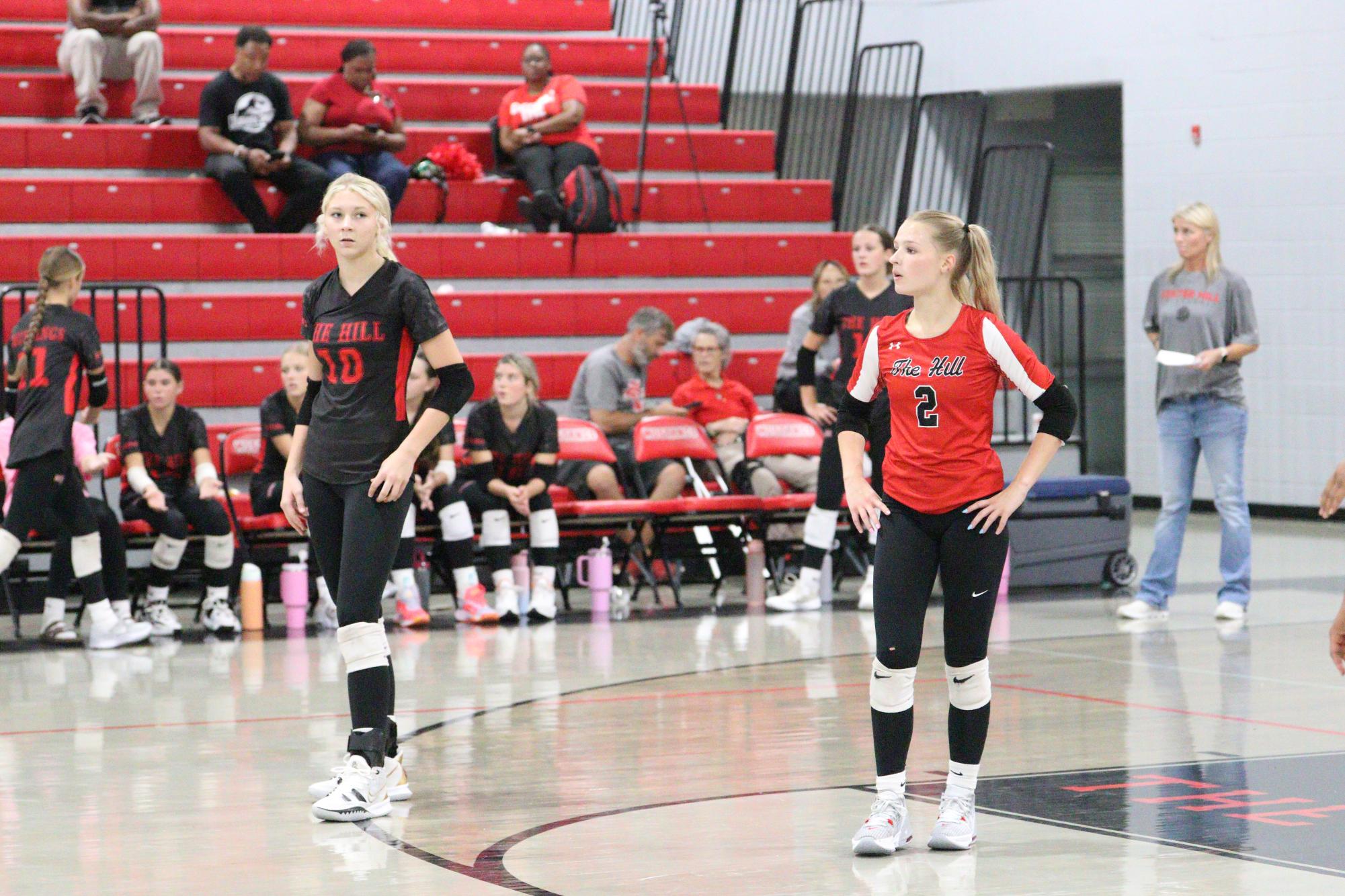 Volleyball falls to Hernando in 1st home game of season.