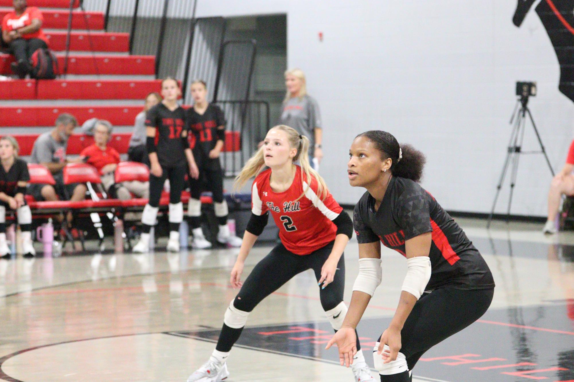 Volleyball falls to Hernando in 1st home game of season.