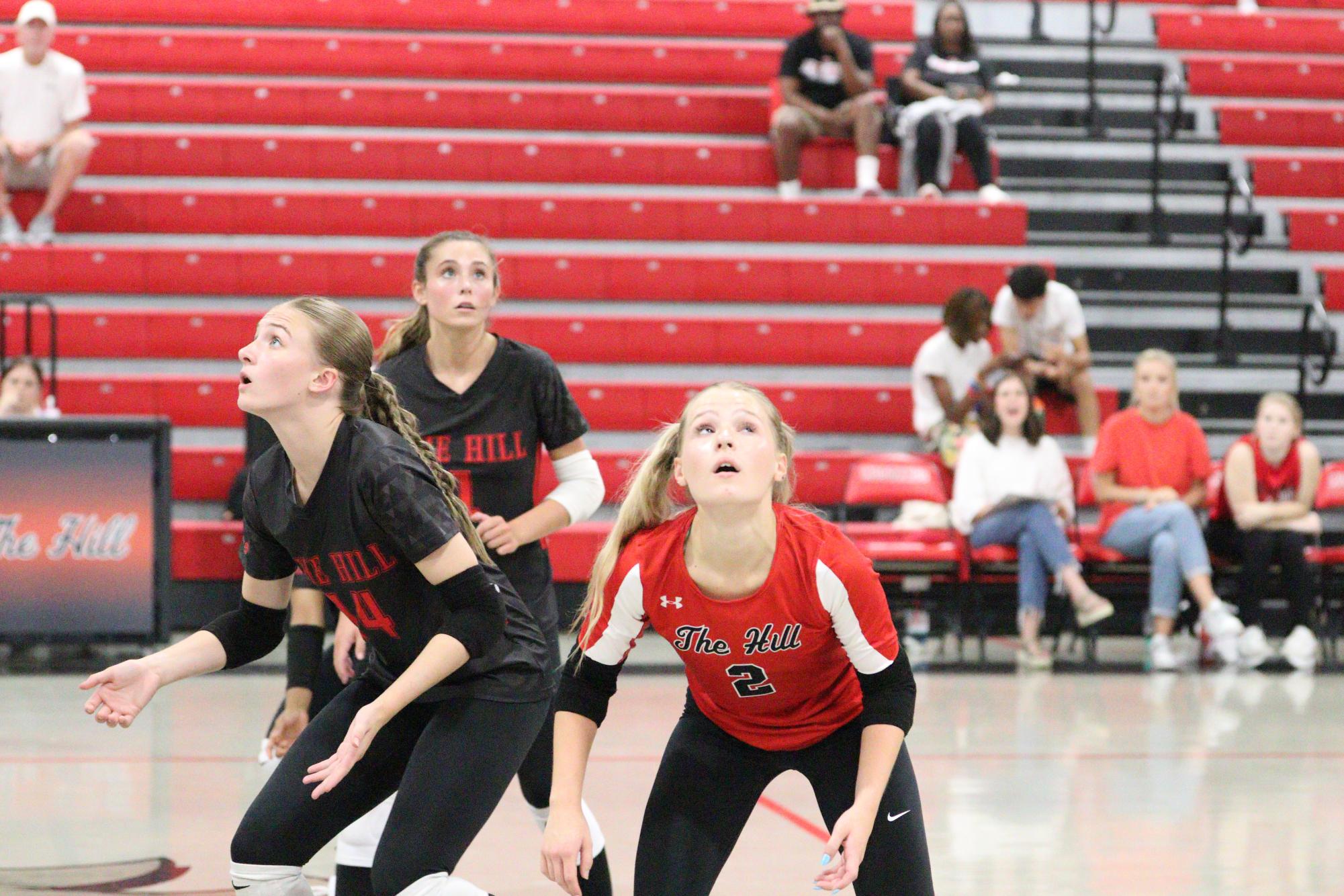 Volleyball falls to Hernando in 1st home game of season.