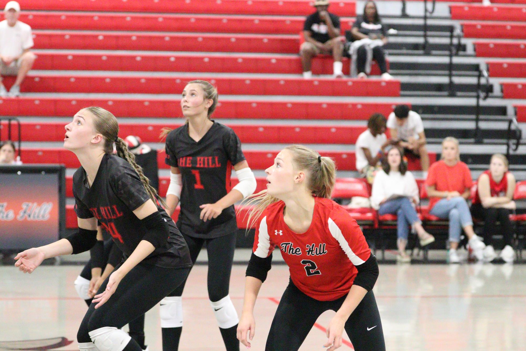 Volleyball falls to Hernando in 1st home game of season.