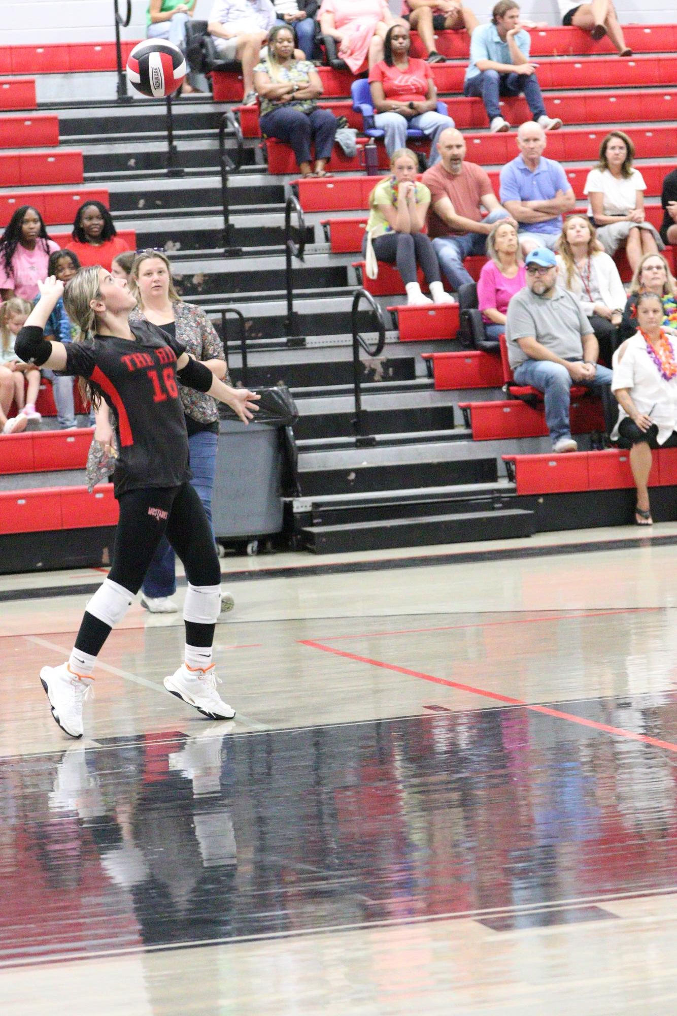 Volleyball falls to Hernando in 1st home game of season.