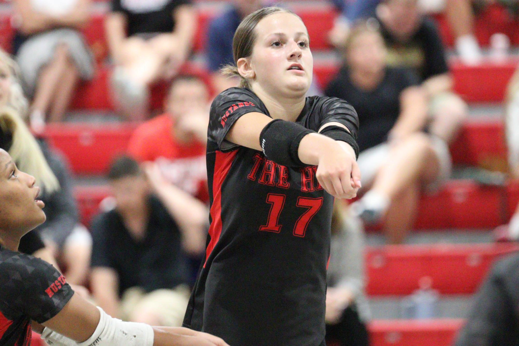 Volleyball falls to Hernando in 1st home game of season.